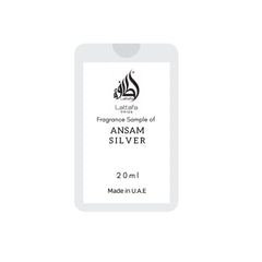 Ansaam Silver Tester EDP-Eau De Parfum 20ml(0.67 oz) Unisex| by Lattafa Perfumes - Intense Oud