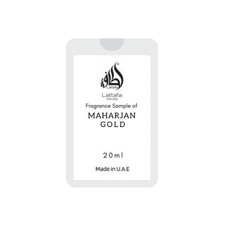 Maharjan Gold Tester EDP - 20ml(0.67 oz) Unisex |  by Lattafa Pride - Intense Oud