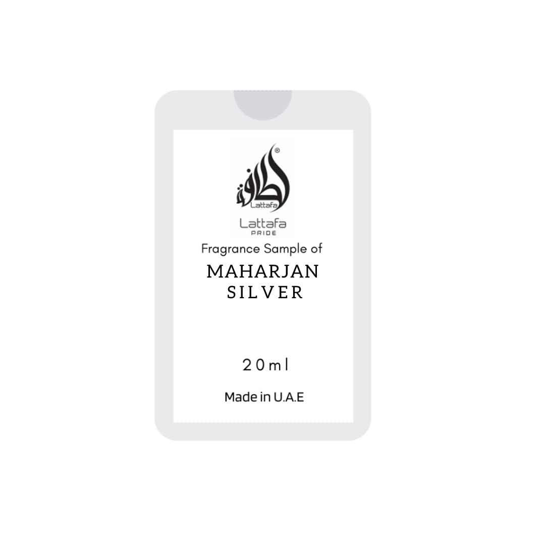 Maharjan Silver Tester EDP - 20ml(0.67 oz) Unisex | by Lattafa Perfumes - Intense Oud