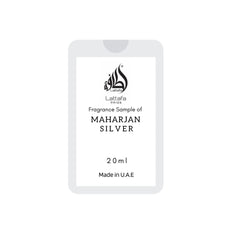 Maharjan Silver Tester EDP - 20ml(0.67 oz) Unisex | by Lattafa Perfumes - Intense Oud