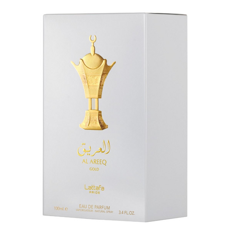 Al Areeq Gold EDP - 100mL (3.4 oz) by Lattafa Pride - Intense Oud