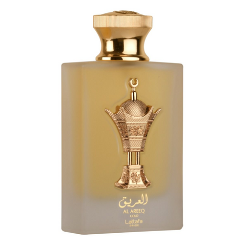 Al Areeq Gold EDP - 100mL (3.4 oz) by Lattafa Pride - Intense Oud