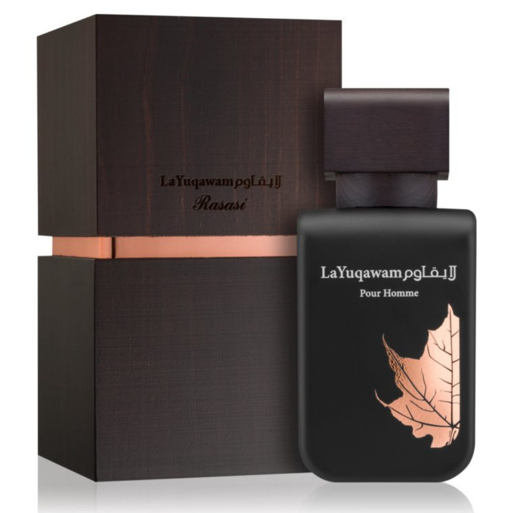 Intense Elite Collection For Men Eau De Parfum set with La Yuqawam for Men 75ml and Orient Elite Woods 100ml bottles.