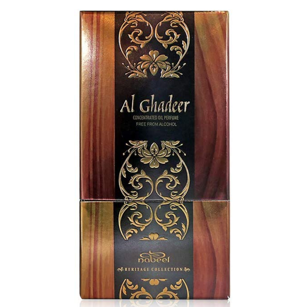 Al Ghadeer Perfume Oil - 20 ML (0.7 oz) (with pouch) by Nabeel - Intense Oud