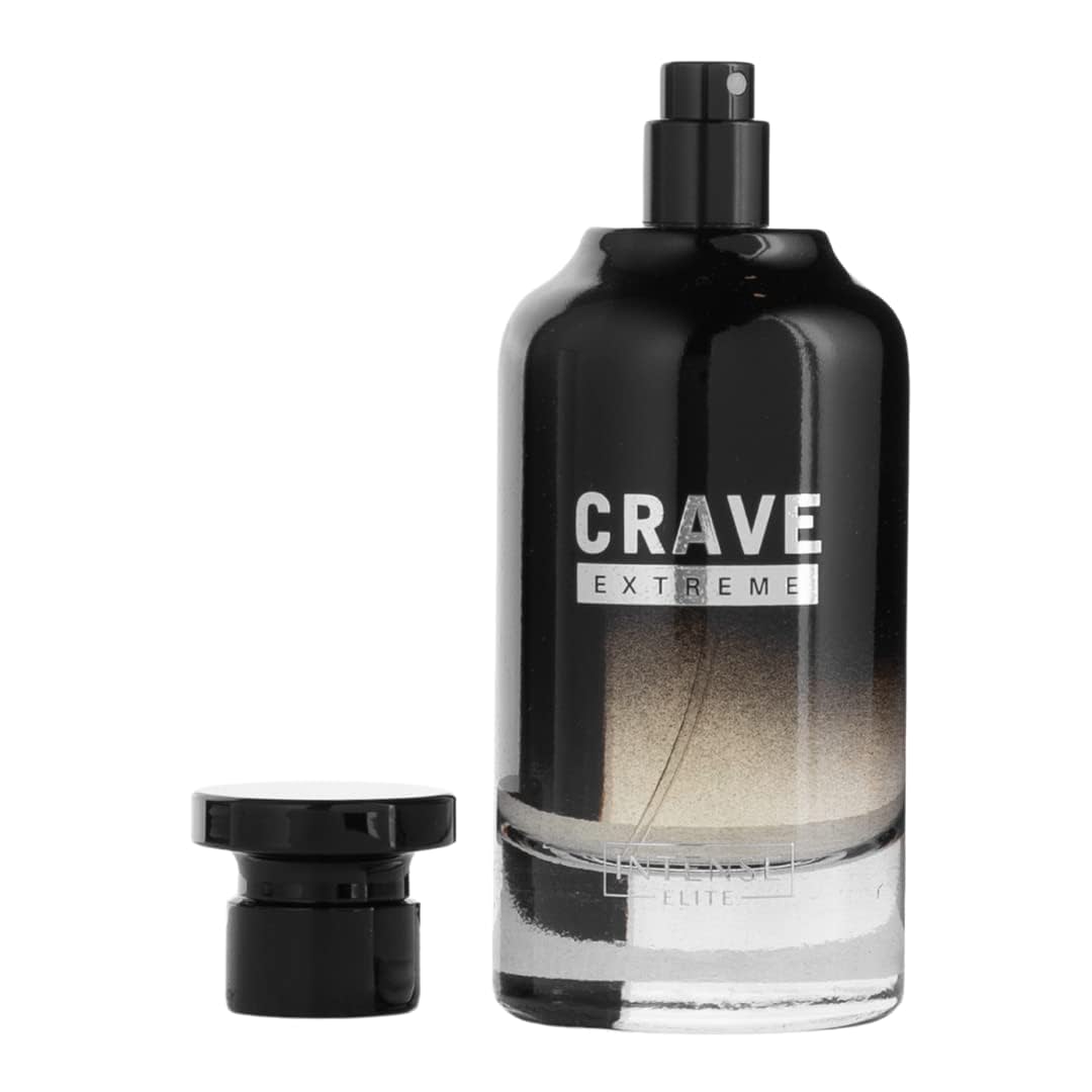 Crave Extreme For Men EDP - Eau De Parfum 100 ML (3.4 Oz)  I By Intense Elite - Intense Oud