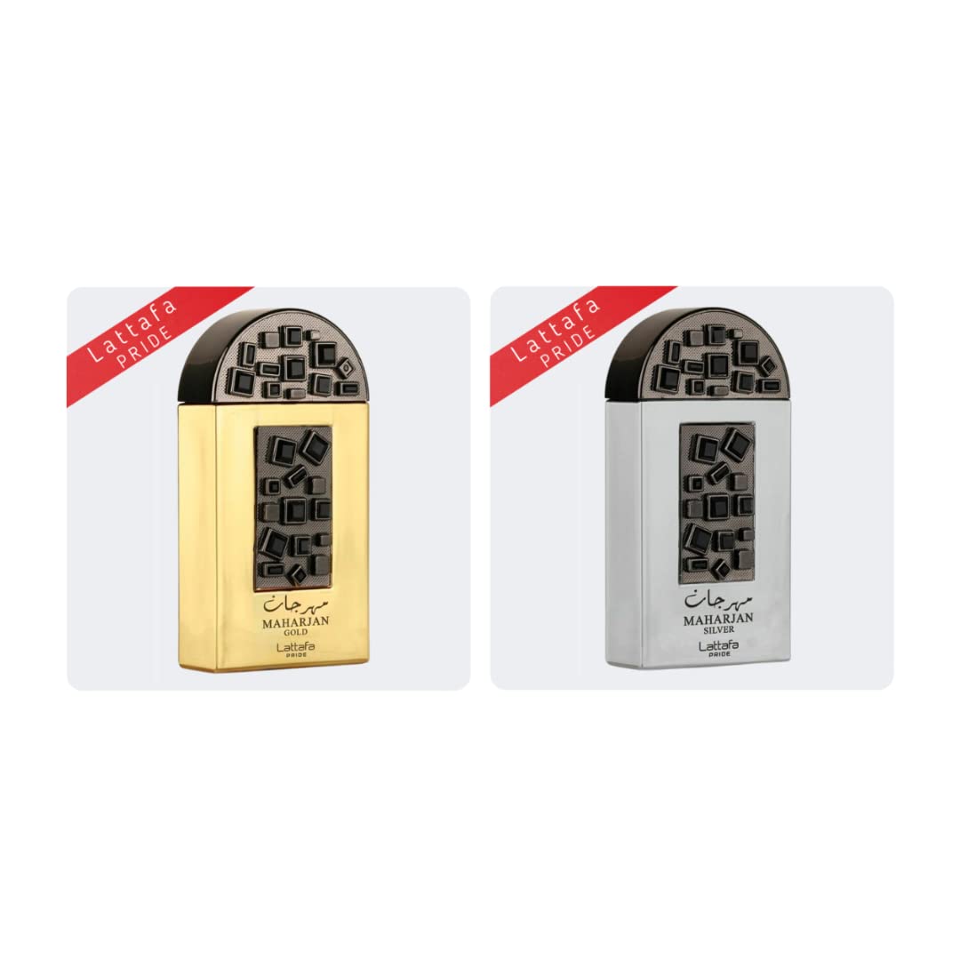 Maharjan Gold & Silver Testers EDP-20ml(0.67 oz) Unisex | by Lattafa Pride - Intense Oud