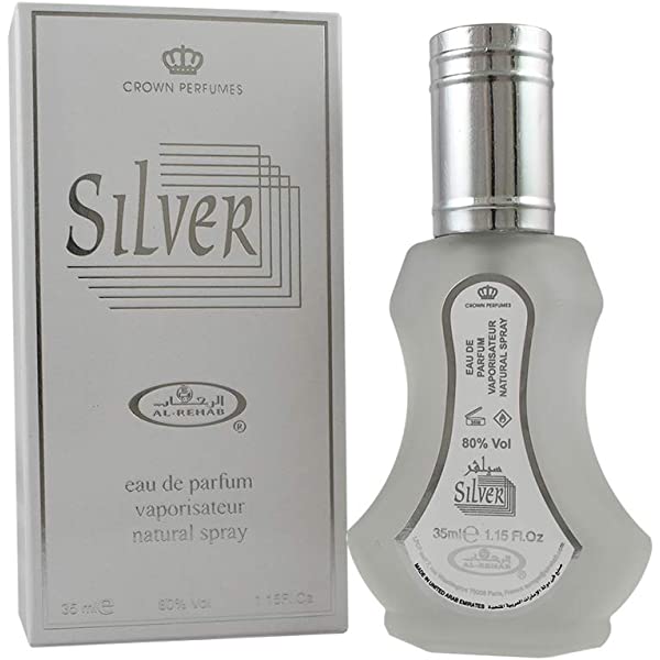 Silver EDP-35ml by Al Rehab - Intense Oud