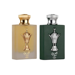 Al Areeq Value Pack- Al Areeq Gold & Silver by Lattafa Pride EDP - Eau De Parfum Unisex 100ml(3.4 oz) | by Lattafa Perfumes - Intense Oud