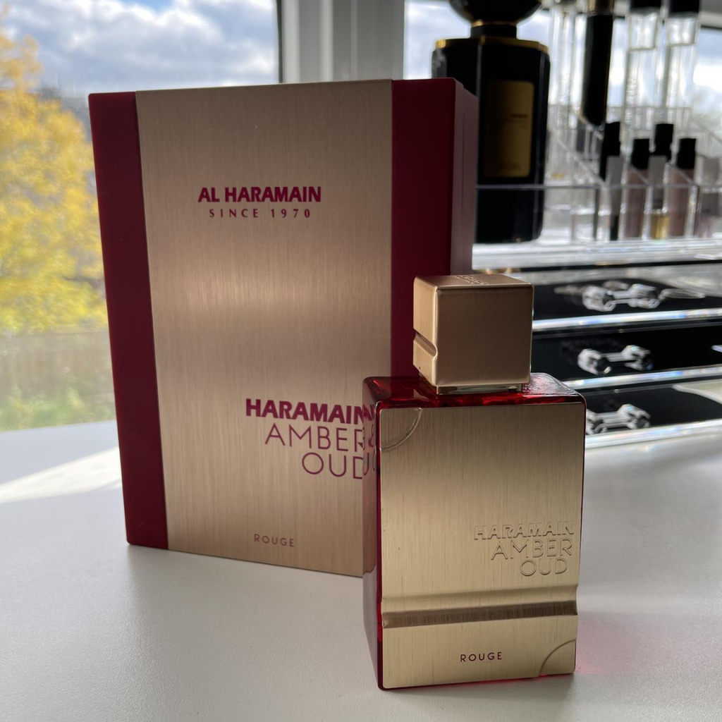 Amber Oud Rouge EDP-60ml(2.0 oz) by Al Haramain Amber Oud Rouge EDP-60ml(2.0 oz) by Al Haramain