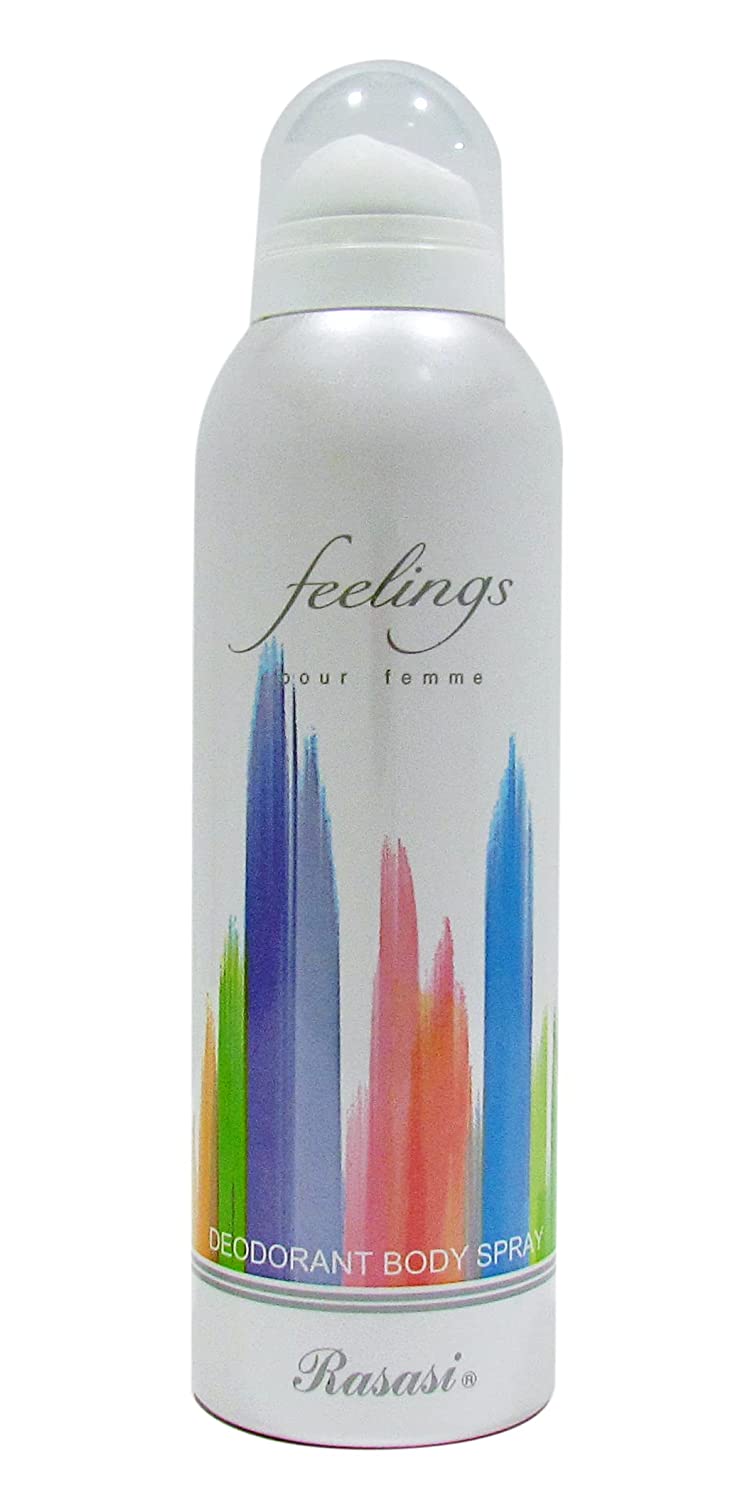 Feelings for women  EDP 60 ML (2.0 oz) With  Deodorant - 200ML (6.7oz) I by Rasasi - Intense Oud