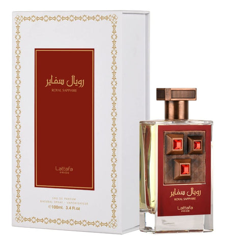 Royal Sapphire EDP - 100mL (3.4 oz) by Lattafa Pride - Intense Oud