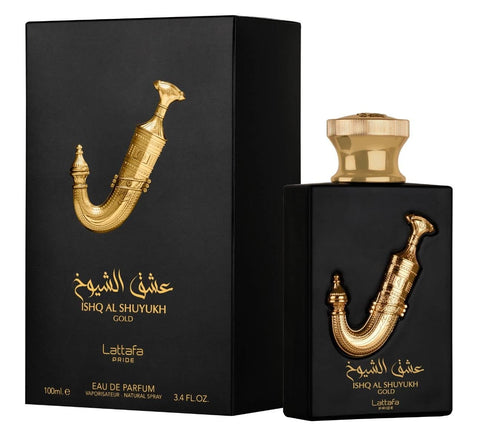 Ishq Al Shuyukh Value Pack - Lattafa Pride Ishq Al Shuyukh Gold & Silver EDP - Eau De Parfum 100ml(3.4 oz) |by Lattafa Perfumes - Intense Oud
