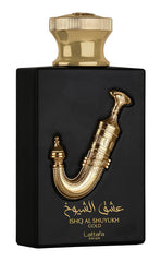 Ishq Al Shuyukh Gold EDP - 100mL (3.4 oz) by Lattafa Pride - Intense Oud