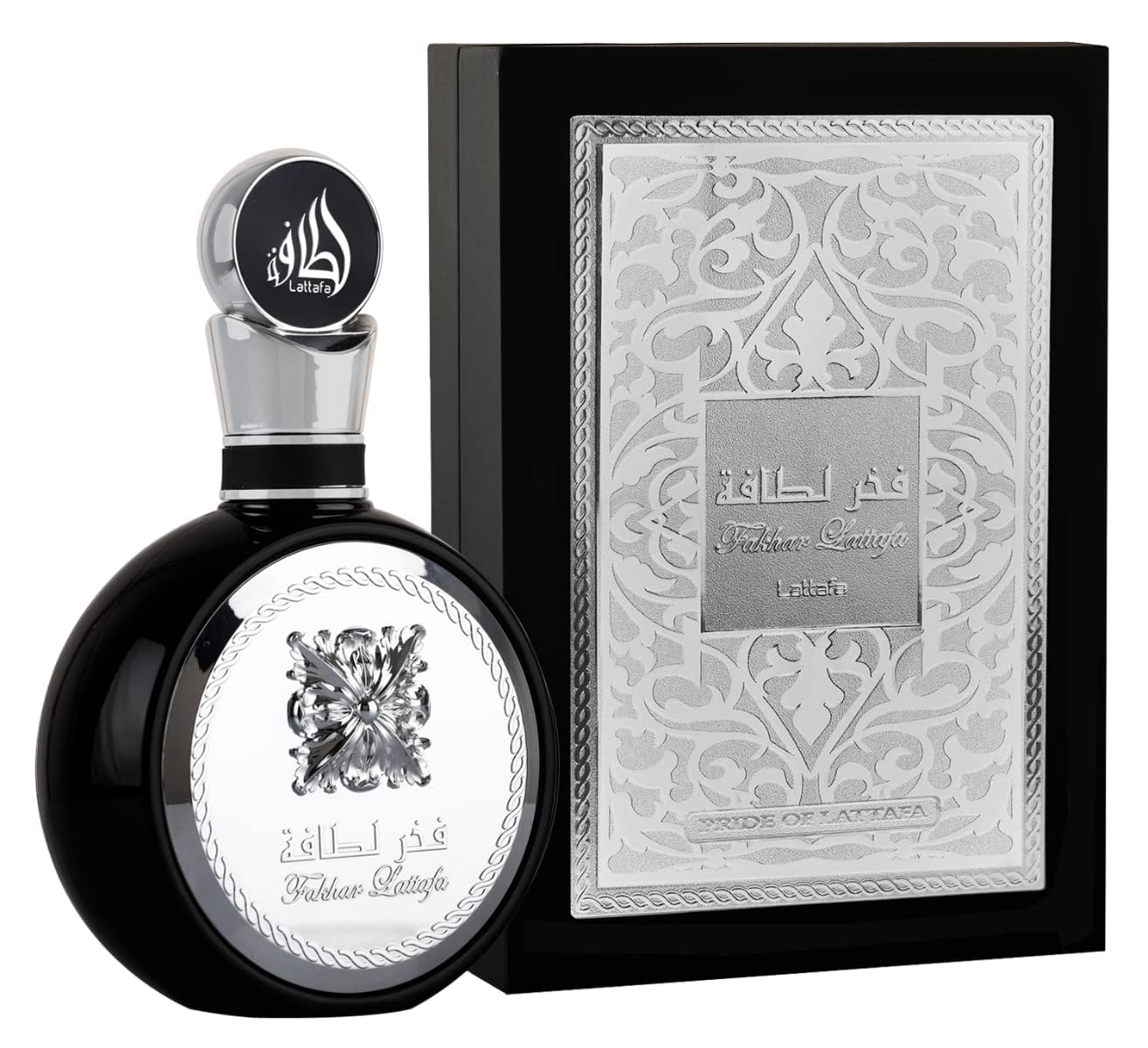 Musk Al Aroos, Fakhar Men & Ser Al Hubee EDP-100ml(3.4 oz) with Magnetic Gift Box Perfect for Gifting | by Lattafa Perfumes - Intense Oud