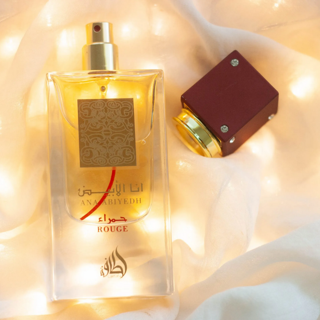 Ana Abiyedh Rouge EDP - 60ML (2.0 oz) (with pouch) by Lattafa - Intense Oud