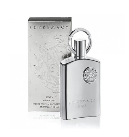 Supremacy Silver Eau De Perfum - 100ML (3.4Oz) by Afnan - Intense Oud