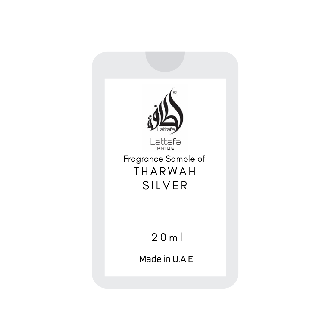 Tharwah Silver EDP Tester - 20mL (0.7oz) by Lattafa Pride - Intense Oud
