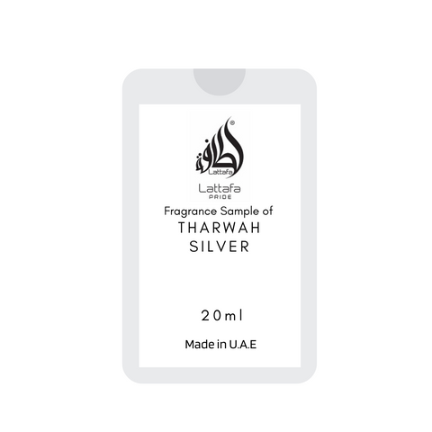 Tharwah Silver EDP Tester - 20mL (0.7oz) by Lattafa Pride - Intense Oud