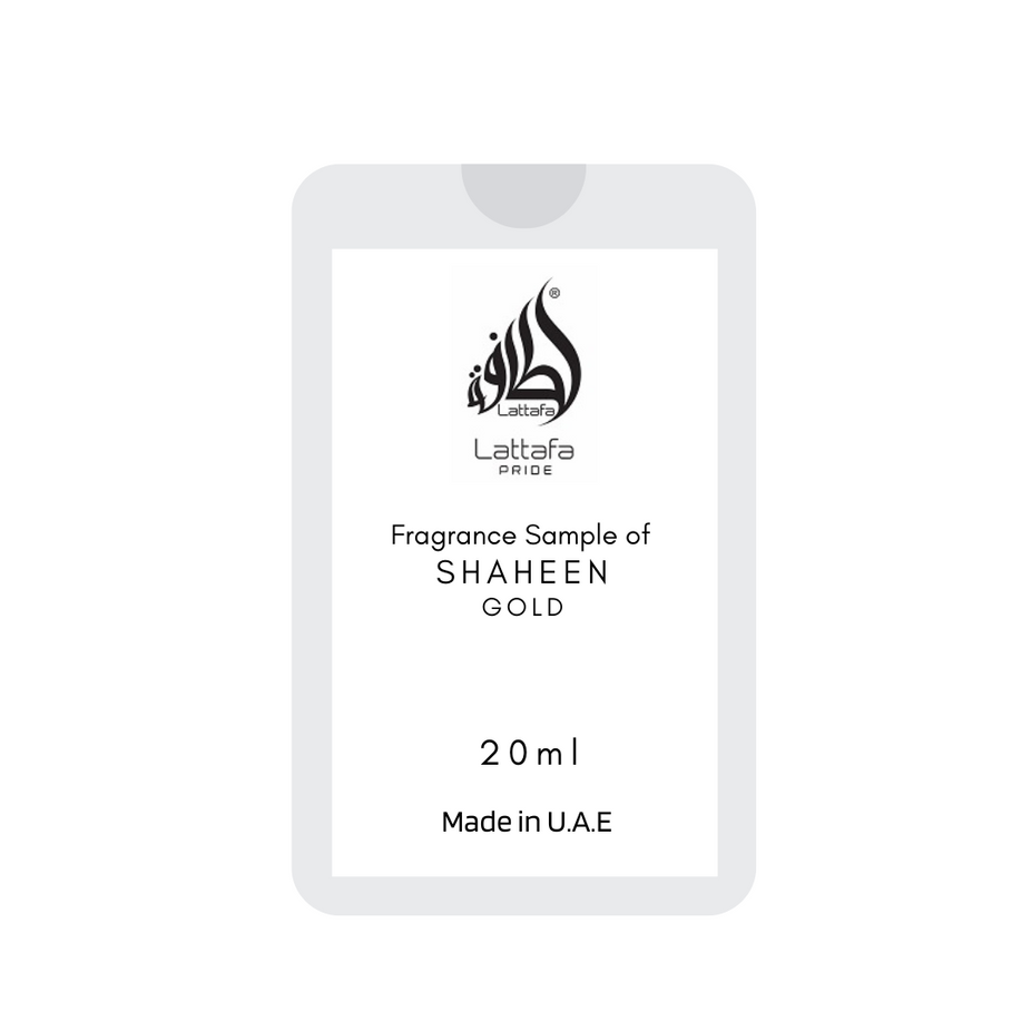Shaheen Gold EDP Tester - 20mL (0.7oz) by Lattafa Pride - Intense Oud