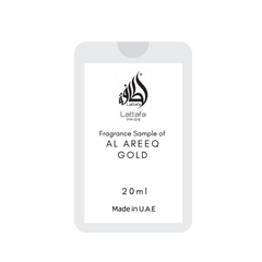 Al Areeq Gold Tester - 20ml (30.7 oz) by Lattafa Pride - Intense Oud