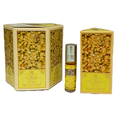 White Full  6ml (.2oz) Roll-on Perfume Oil by Al-Rehab (Box of 6) - Intense Oud