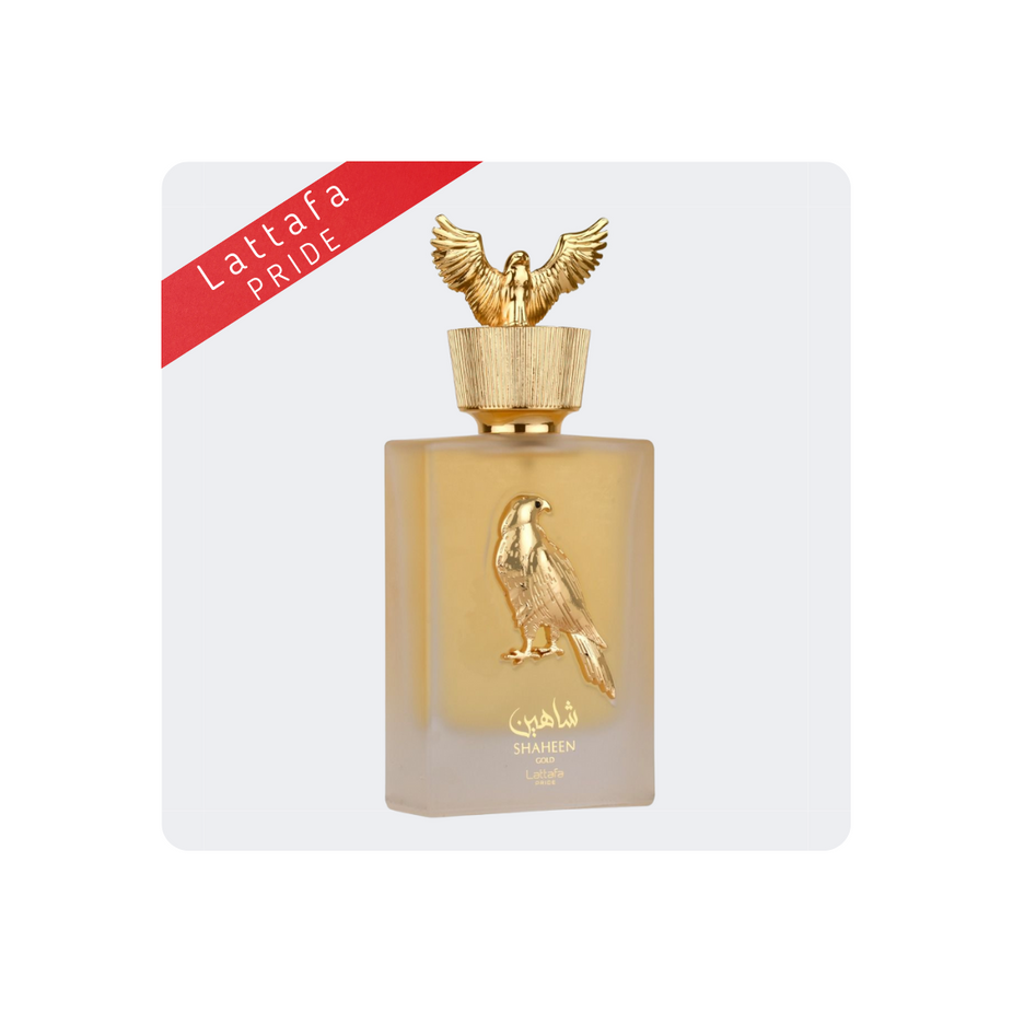Shaheen Gold EDP Tester - 20mL (0.7oz) by Lattafa Pride - Intense Oud