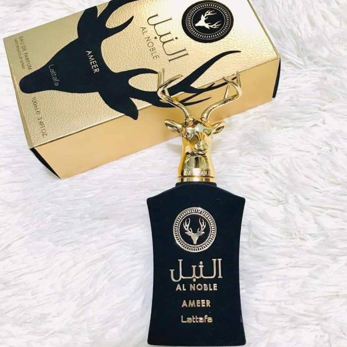 Al Noble Ameer EDP - 100ML (3.4Oz) by Lattafa Perfumes - Intense Oud