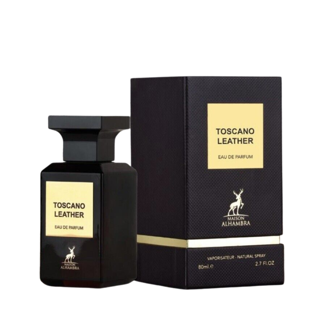 Spray Toscano Leather |EDP-80ML/2.7Oz| By Maison Alhambra - Intense Oud