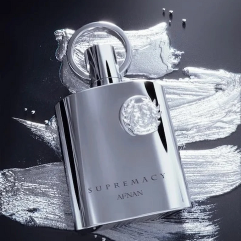 Supremacy Silver Eau De Perfum - 100ML (3.4Oz) by Afnan - Intense Oud