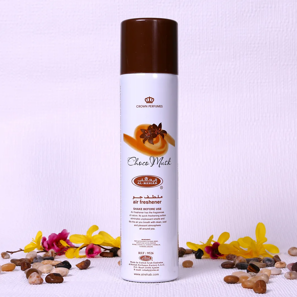 Choco Musk Air Freshener 300ml by Al Rehab Intense Oud