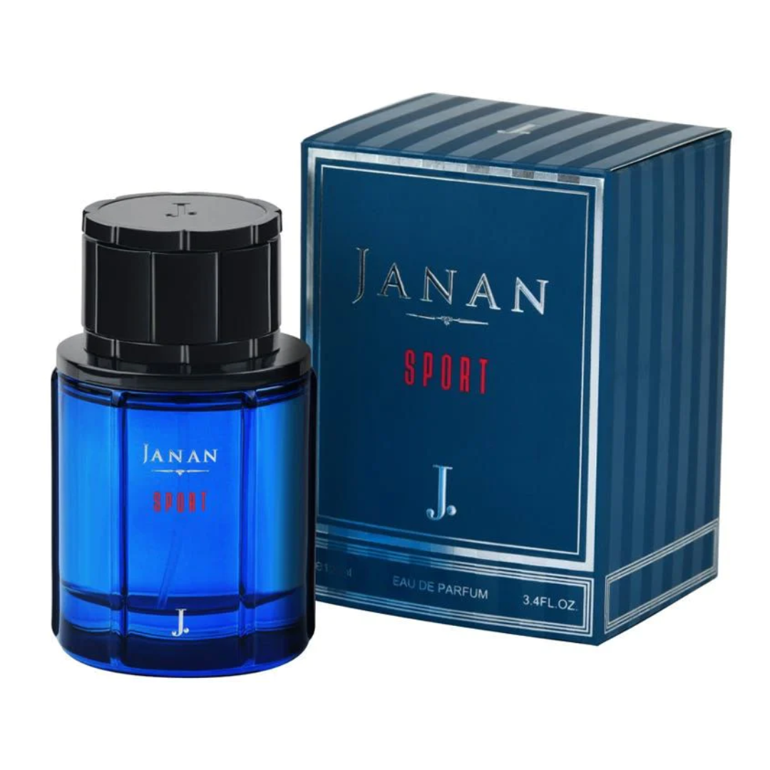 Janan Sport for Men EDP- 100 ML (3.4 oz) by Junaid Jamshed - Intense Oud