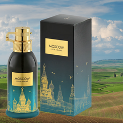 Moscow Pour Homme EDP- 100 ML (3.4 oz) by Junaid Jamshed - Intense Oud