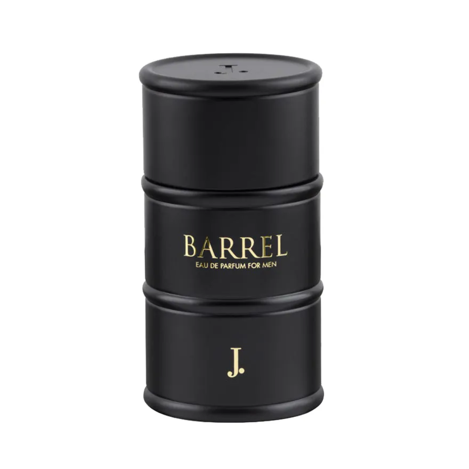Junaid Jamshed Men's EDP 100ML bottle of Eau De Parfum with elegant black and gold packaging visible in the image.