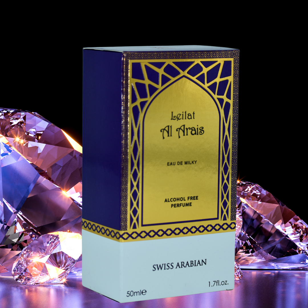 Leilat Al Arais Eau De Milky - 50 ML (1.7 oz) by Swiss Arabian - Intense Oud