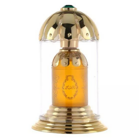 Attar al Oudh & Attar Mubakhar Green Perfume Oil (Couple Set) - 20 ML (0.67 oz) by Rasasi Perfumes - Intense Oud