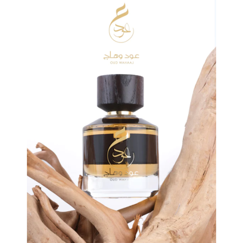 Paris Corner Oud Wahaaj EDP 100ml bottle with elegant design, showcasing the luxurious Eau De Parfum fragrance.