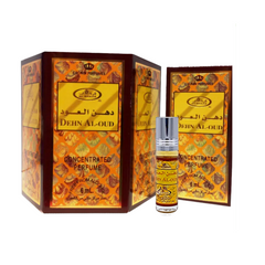 Dehn AL Oud -6ml (.2oz) Roll-on Perfume Oil by Al-Rehab (Box of 6) - Intense Oud