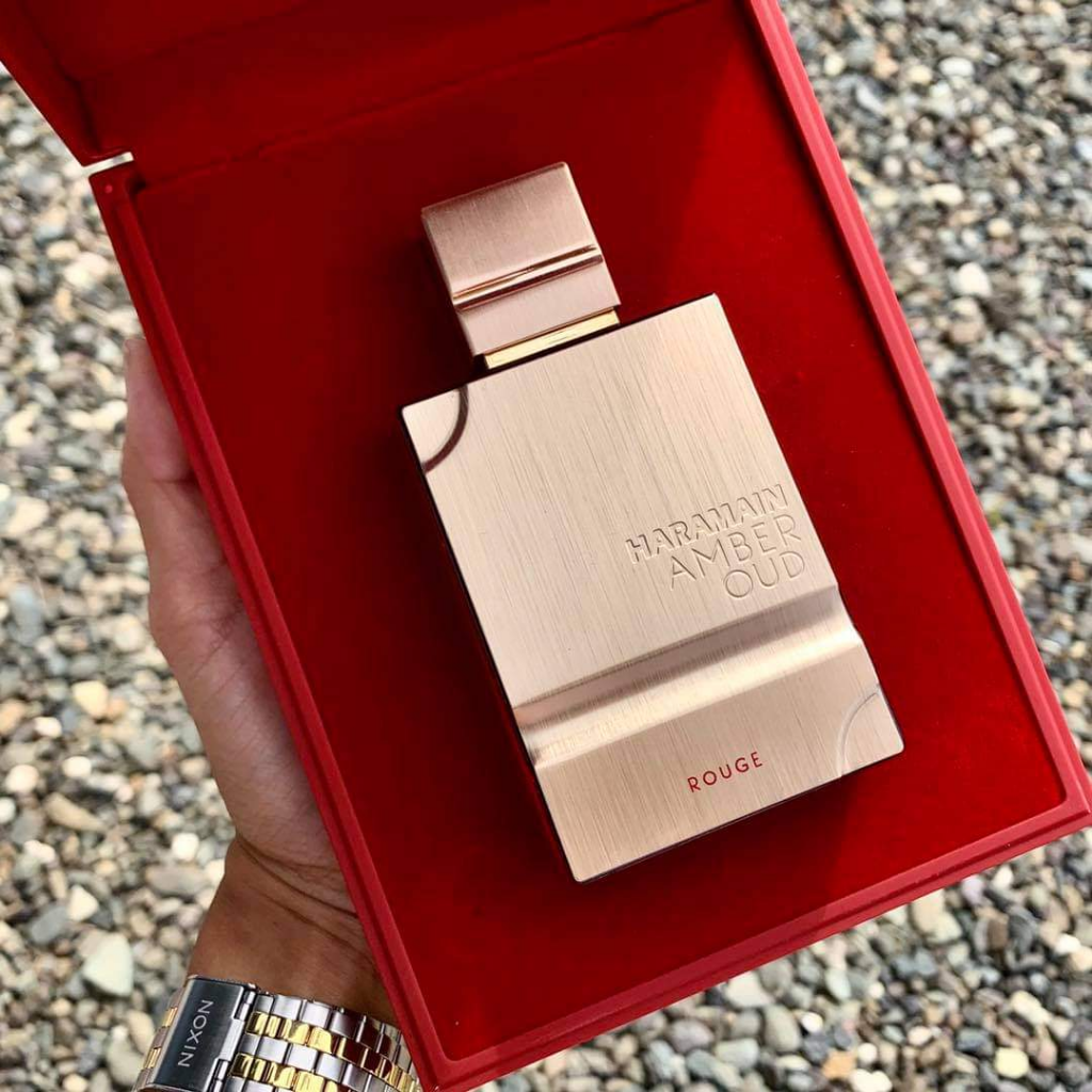 Amber Oud Rouge by Al Haramain EDP 60 ml – glass bottle