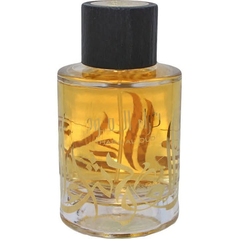 Thara Al OUD EDP by Ard Al Zaafaran, 100ml bottle with packaging, showcasing the elegant perfume bottle and design.
