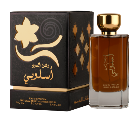 Dehan Al Oudh Asloobi EDP for Men 100ml (3.4 oz) by Lattafa - Intense Oud