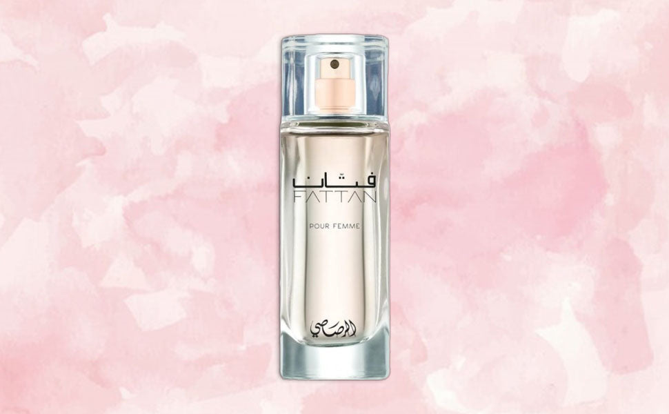 Fattan for Women EDP - Eau de Parfum 50 ML (1.7 oz) by Rasasi ( WITH VELVET POUCH) - Intense Oud