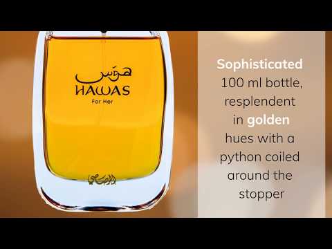 Hawas for Her Eau de Parfum Spray 100ml (3.4 oz) by Rasasi