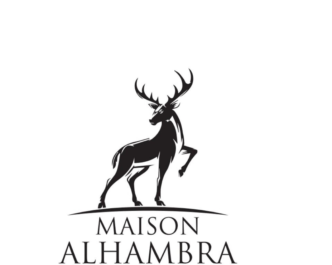 Maison Alhambra Delilah Pour Femme Eau de Parfum spray 100ml bottle with elegant floral design