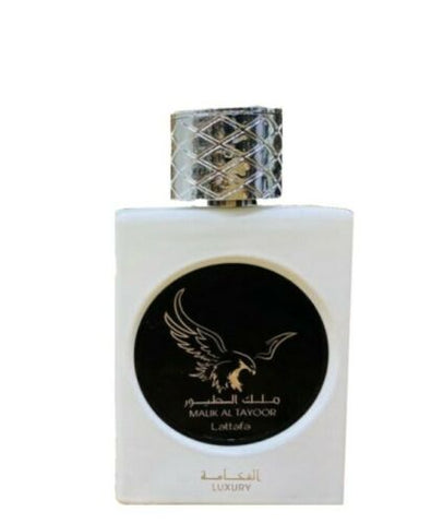 Perfume Malik Al Tayoor White EDP 100ml (3.4oz) by Lattafa - Intense Oud