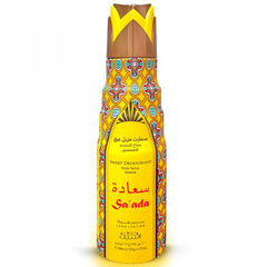 Sa'ada Deodorant - 200ML (6.7oz) by Nabeel - Intense Oud