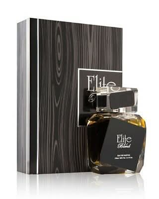 Front view of Oud Elite Elite Blend Oud Eau de Parfum 100mL bottle, showcasing the elegant design of this luxury fragrance.
